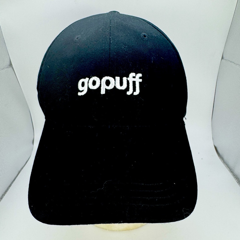 Go Puff Hat Black Adjustable Strapback Baseball Cap Men’s / Women’s Black